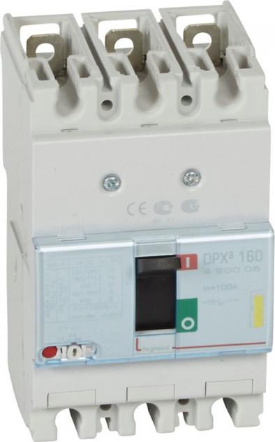 Автомат DPX3 160 TM 3P 100A 16кА регулируем (In x 0.8...1) Legrand