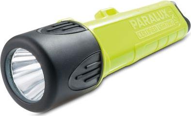 Фенер 3W LED IP68 Ex 120lm до 150 метра лъч PARALUX® PX1 жълт 4хAA поликарбонат PARAT