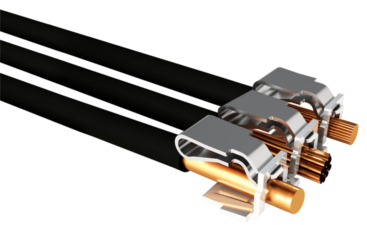 Бърза връзка отваряема 3х0,2-4мм2 (50бр.) за гъвкав/твърд проводник 32A 450V Wago