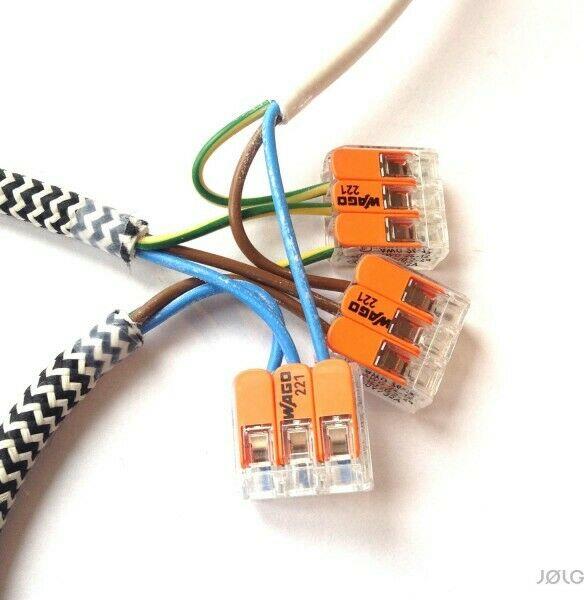 Бърза връзка отваряема 3х0,2-4мм2 (50бр.) за гъвкав/твърд проводник 32A 450V Wago