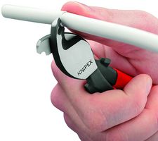 Ножици за рязане на кабел до 35мм2 с двойно острие, червена ръкохватка 165мм, Knipex