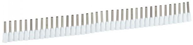 Кабелен накрайник 0.5мм2 изолиран бял Legrand