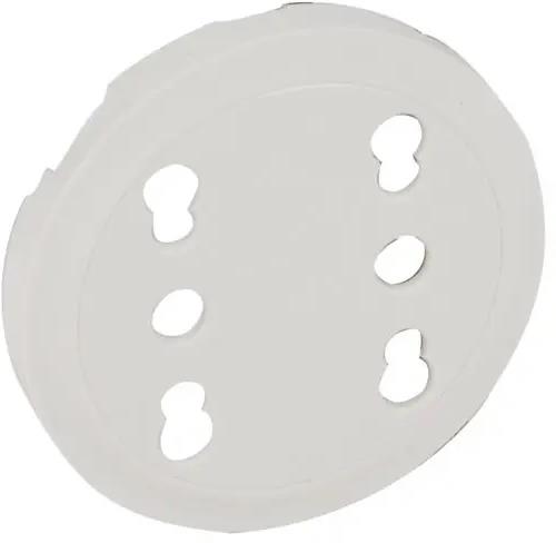 Лицев панел за контакт двоен ИТАЛИАНСКИ стандарт цвят бял Celiane Legrand /до изчерпване/