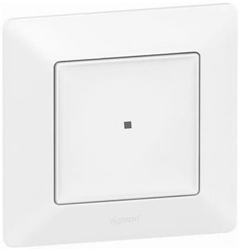 Ключ/димер Smart ЖИЧЕН изисква неутрала Valena Life Бял с рамка Legrand с Netatmo