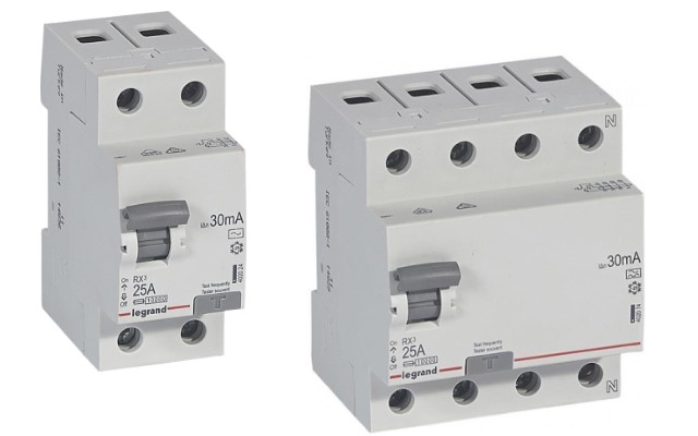 Дефектнотокова защита RX3 Тип А Legrand