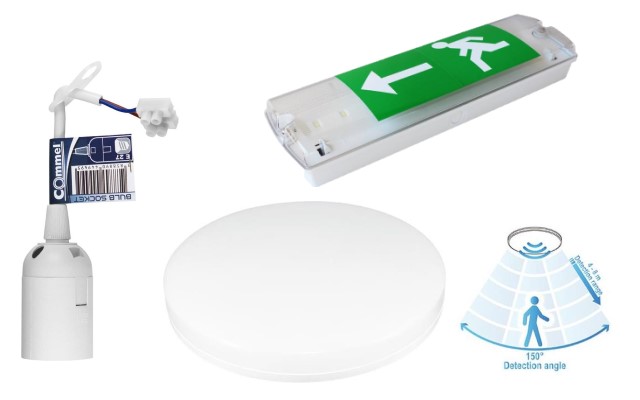 Осветление Commel