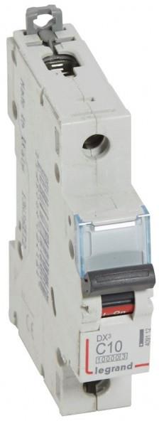 Автоматичен прекъсвач DX3 1P 10A крива С 10kA 1 мод. Legrand