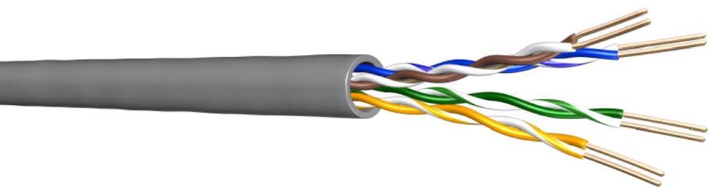 Кабел Cat.5e U/UTP LSZH Dca сив – 305m UC300 Draka