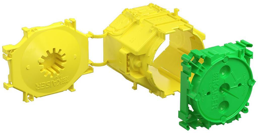 Конзолна кутия за бетон в стена B1, Ø60мм, дълбочина 90мм, Kaiser