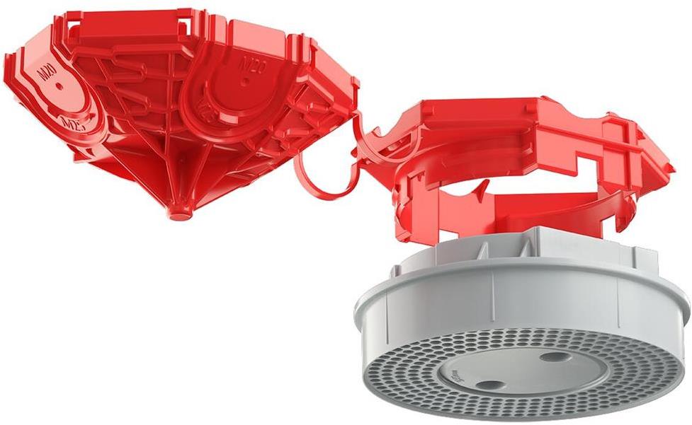 Конзолна кутия за бетон в таван B1, с монтажна плоча Ø45мм, дълбочина 65мм, Kaiser