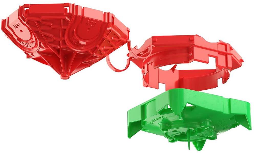 Конзолна кутия за бетон в таван B1, с изход осветление Ø35мм, дълбочина 65мм, Kaiser