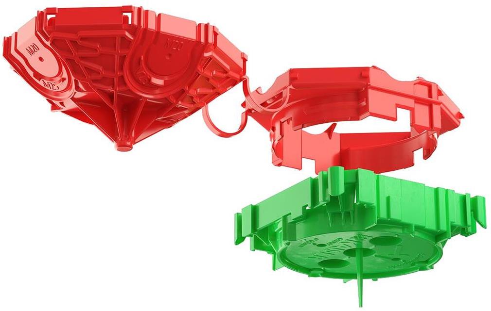 Конзолна кутия за бетон в таван B1, Ø60мм, дълбочина 65мм, Kaiser