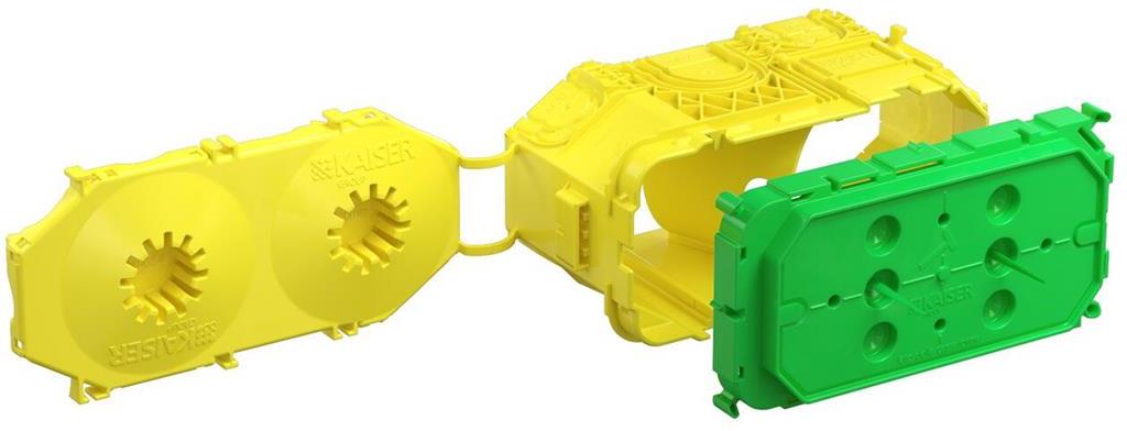 Конзолна кутия за бетон в стена B1, италиански стандарт 4M, дълбочина 90мм, Kaiser