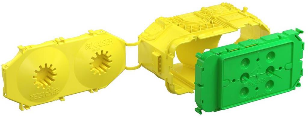 Конзолна кутия за бетон в стена B1, италиански стандарт 3M, дълбочина 90мм, Kaiser