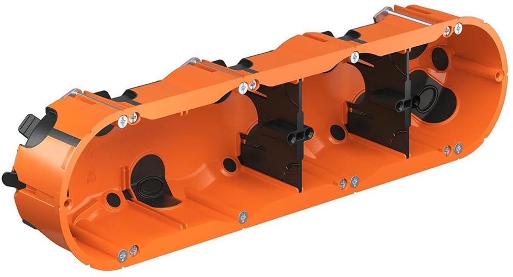 Конзолна кутия за гипсокартон O-range ECON, 4x Ø68мм, дълбочина 45мм, Kaiser