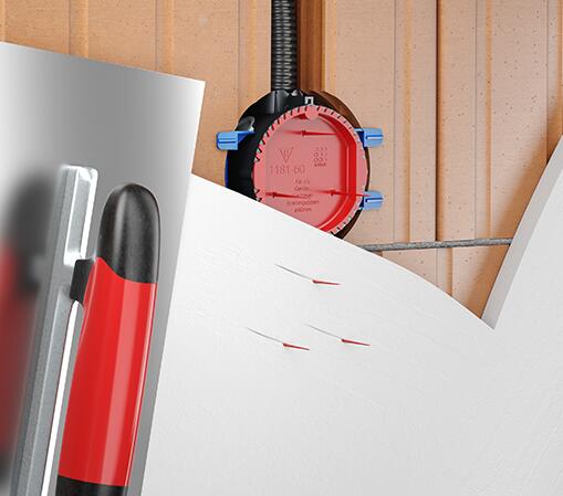 Защитен капак за шпакловка, към конзоли Ø60мм, Kaiser