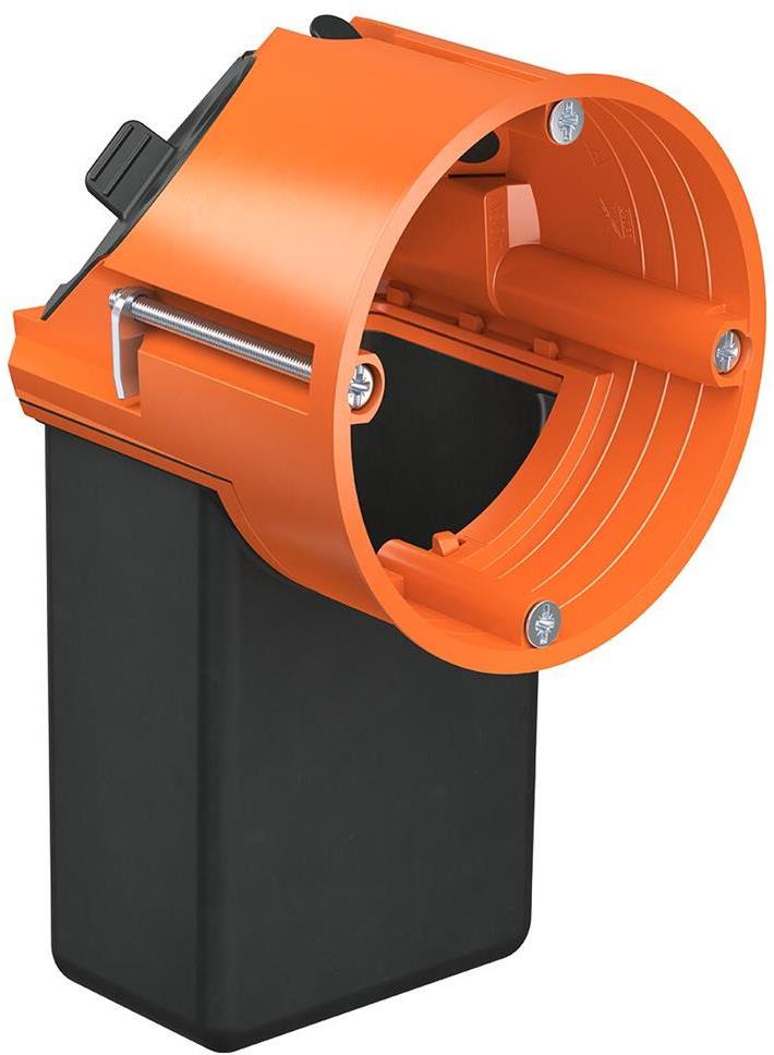 Конзолна кутия за гипсокартон O-range ECON Flex, с джоб за електроника, Ø68мм, дълбочина 70мм, Kaiser