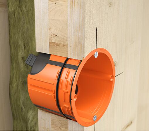 Конзолна кутия за дърво O-range ECON Fix, Ø68мм, дълбочина 60мм, Kaiser