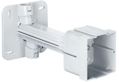 Конзола телескопична за външна изолация 80-200мм, с монтажна кутия 67x67x45мм, Kaiser
