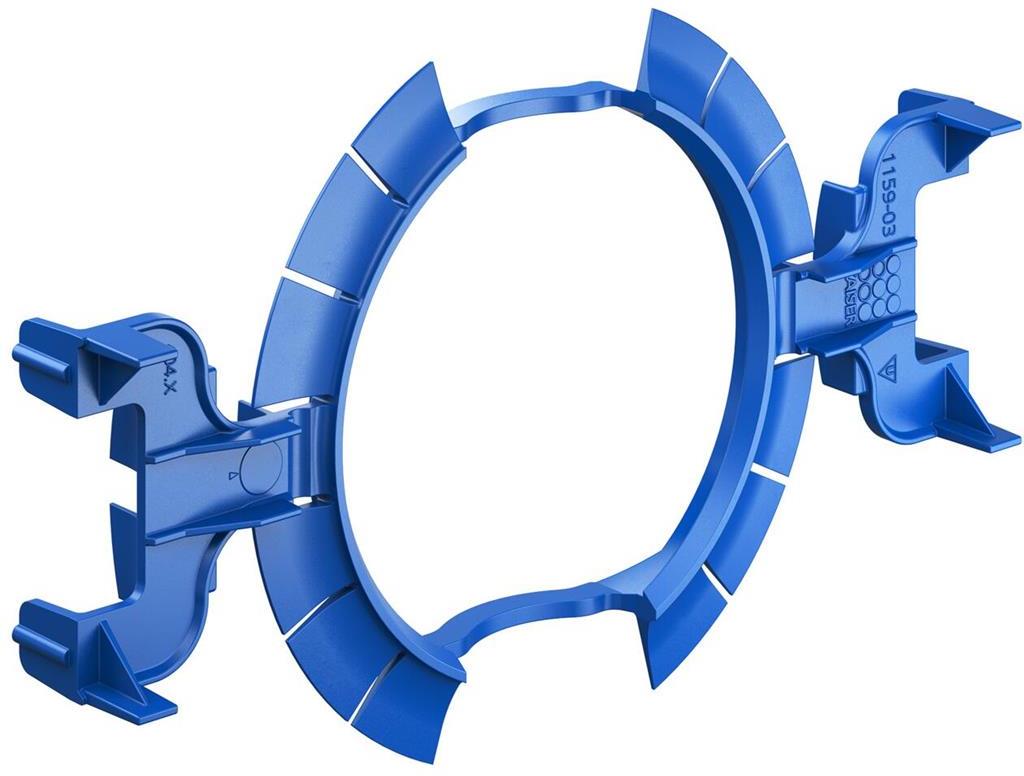 Скоба Klemmfix за фиксиране на кутия Up-Plus в тухла, монтажен отвор Ø82мм, Kaiser