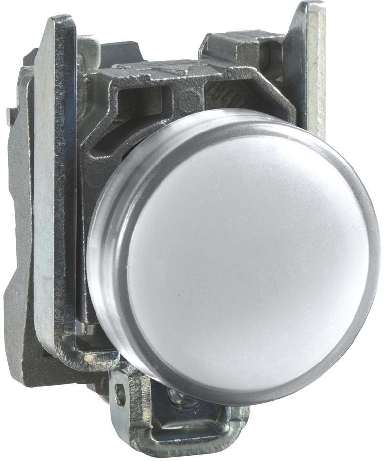 Сигнална лампа LED сглобена бяла 24Vac/dc Ø22mm XB4 SE