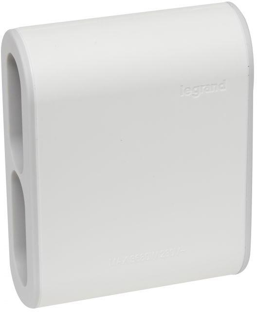 Адаптер за контакт плосък 4х Евро контакт 6A бял NEW Legrand