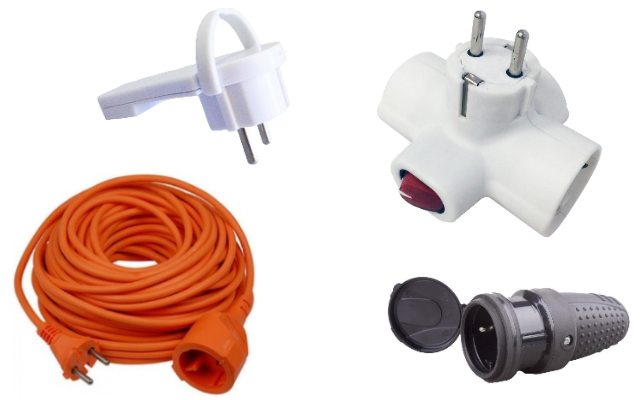 Адаптeри, щепсели, детски защити, удължители GAO