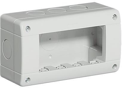 Кутия цвят Сив IP 40 4 модула LL Bticino