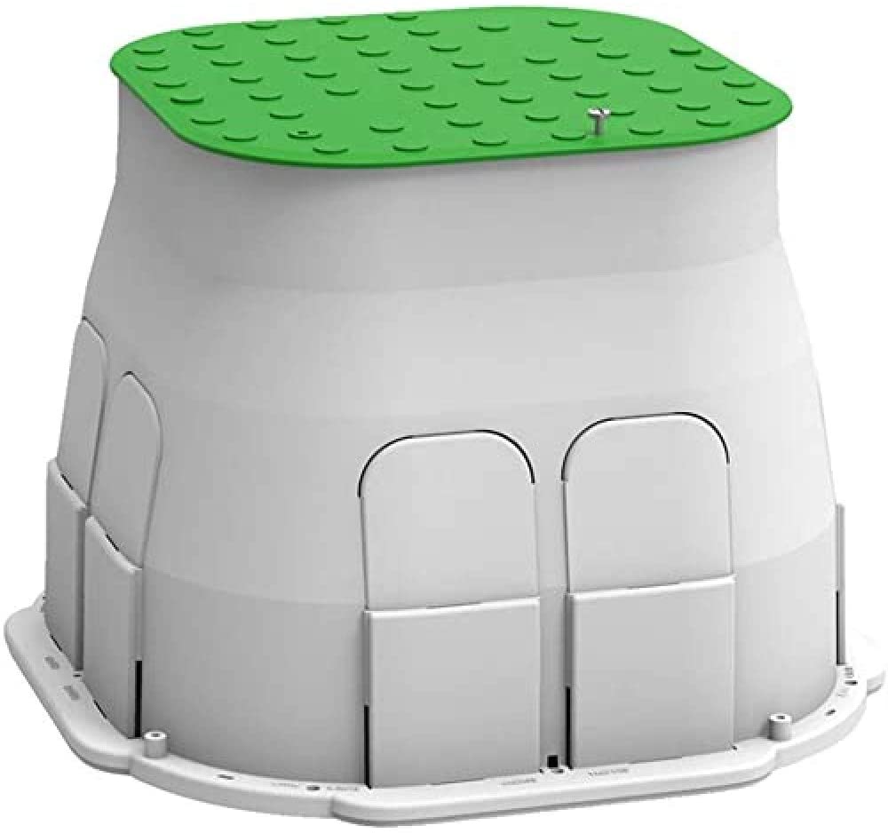 Шахта DRAINbox 300х300мм h=300мм капак 500кг ЗЕЛЕН Arnocanali