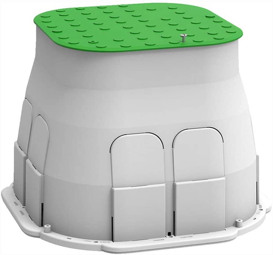 Шахта DRAINbox 230х230мм h=230мм капак 500кг ЗЕЛЕН Arnocanali