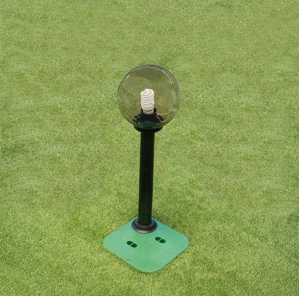 Шахта DRAINbox 300х300мм h=300мм капак 500кг ЗЕЛЕН Arnocanali