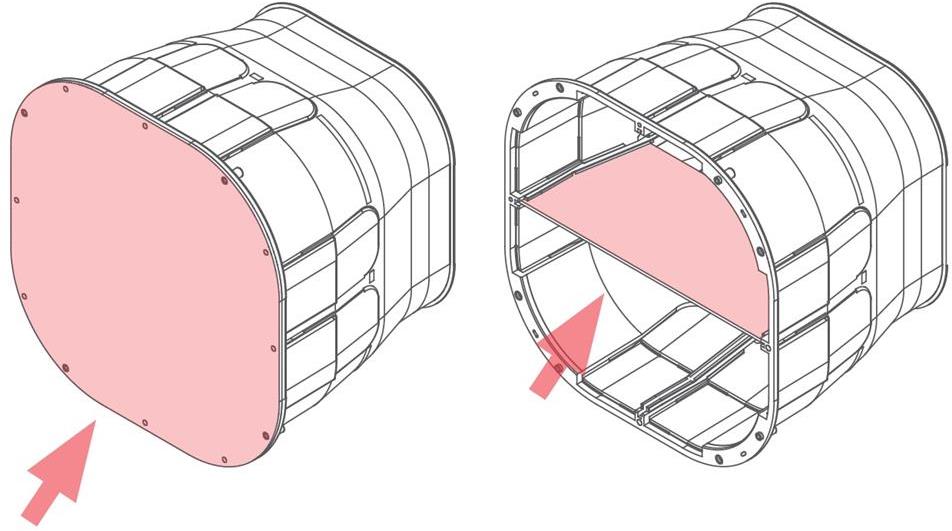 Дъно и разделител към шахта DRAINbox 180х180мм Arnocanali