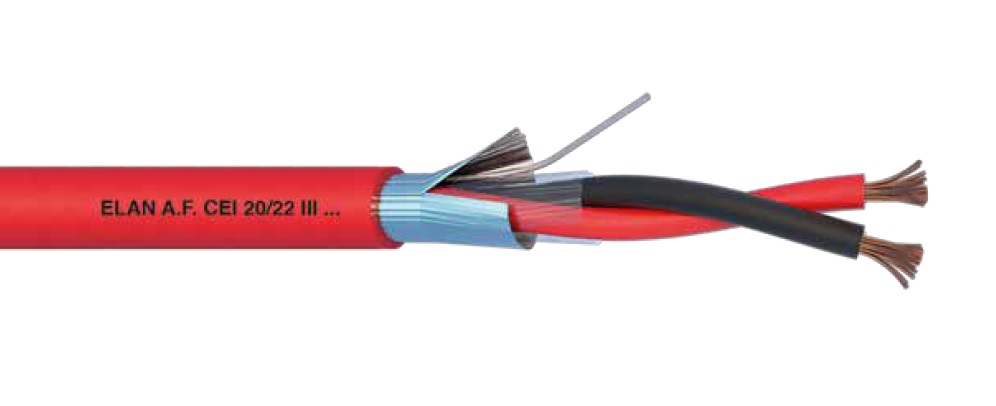 Кабел 2х1.5+S PVC Eca червен – 100m GR3 ELAN