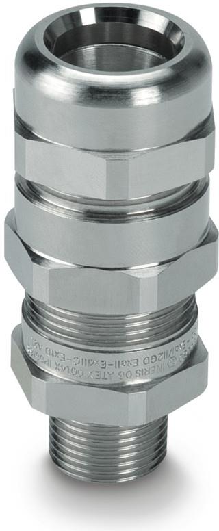 Щуцер взривозащитен M16х1.5 Ex II 2GD Зона 1/2/21/22, IP68, St-EPDM, армиран кабел 7-10mm, Scame