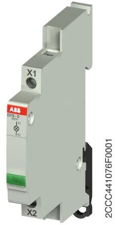 Индикатор DIN зелен с LED UnLED E219-D 1/2 модул 115-250V AC АВВ