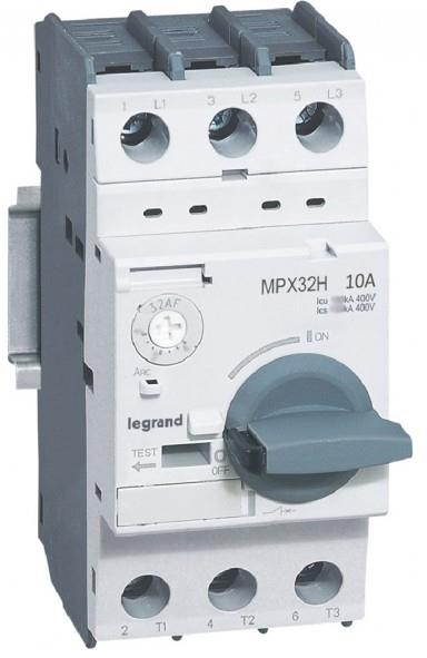 Моторна защита MPX3-32H 4kW TM 6-10A 100kA Legrand