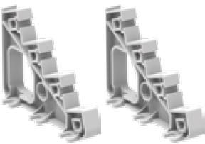 Комплект основи за 4 шини 25x6мм Arnocanali