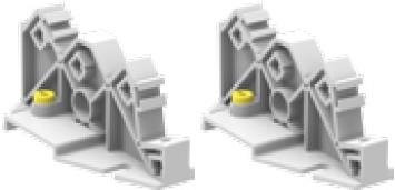 Комплект основи за 4 шини 20x5мм Arnocanali