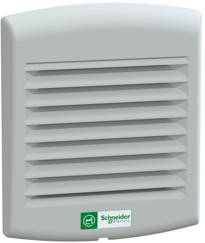 Вентилатор 38m3 / h 230V с отвор 92x92mm с жалузи и филтър G2 IP54 ClimaSys CV SE