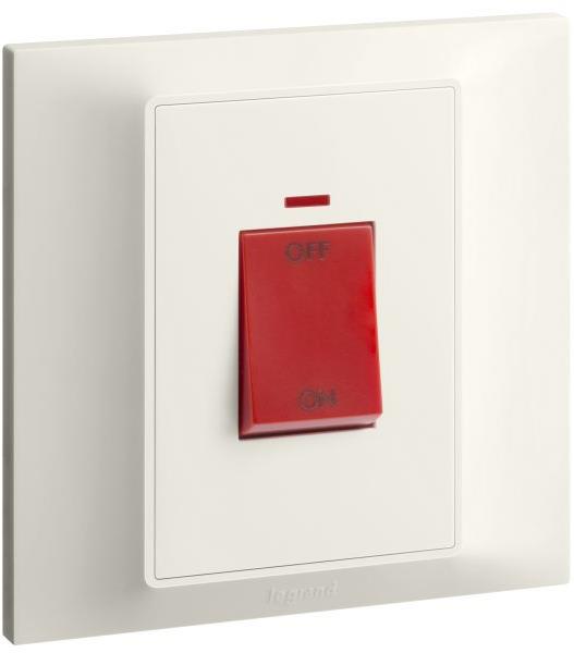 Бойлерен ключ 45А с индикация цвят Крем Belanko S Legrand