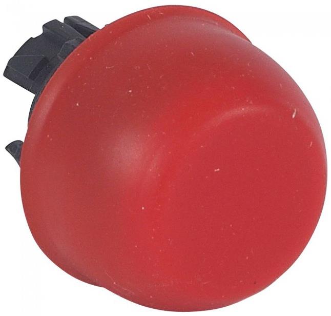Глава за бутон червена със защитно капаче Ø22mm Osmoz Legrand