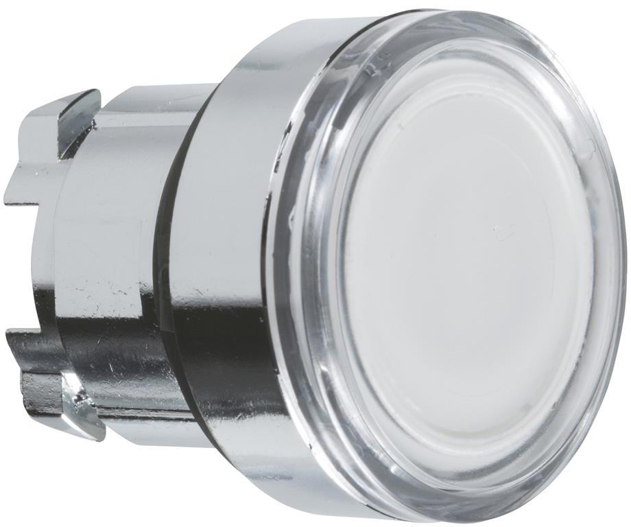 Глава за бутон бял светещ SE