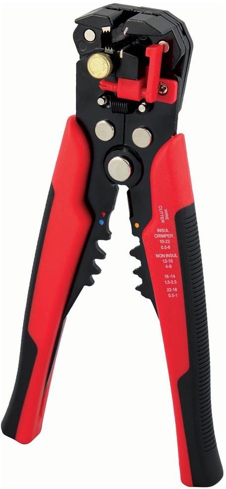 Клещи за кримпване 0.5мм2-6мм2 и заголване на кабел Commel