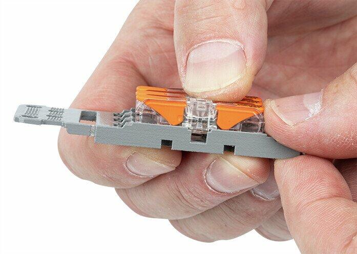 Бърза връзка отваряема Inline 2х0,2-4мм2 (60бр.) за гъвкав/твърд проводник 32A 450V Wago