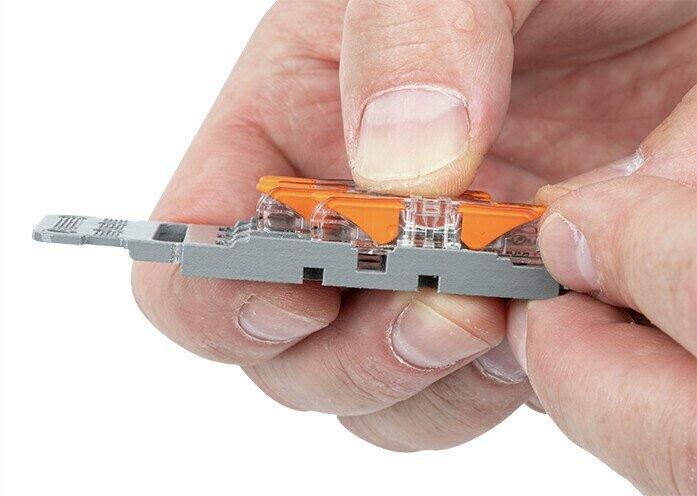 Бърза връзка отваряема Inline 2х0,2-4мм2 (60бр.) за гъвкав/твърд проводник 32A 450V Wago