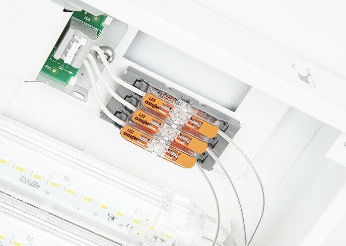 Бърза връзка отваряема Inline 2х0,2-4мм2 (60бр.) за гъвкав/твърд проводник 32A 450V Wago