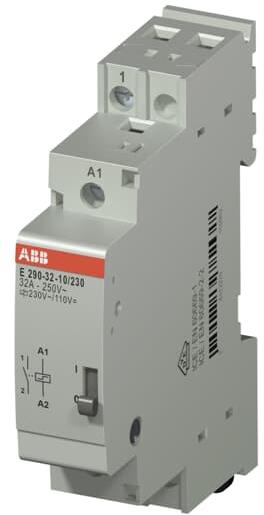 Импулсно реле E290 32A 1NO 110Vdc/230Vac 1 мод. ABB