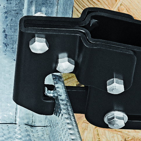 Щанца за ламарина, полирана, синьо-червена ръкохватка 340мм, Knipex