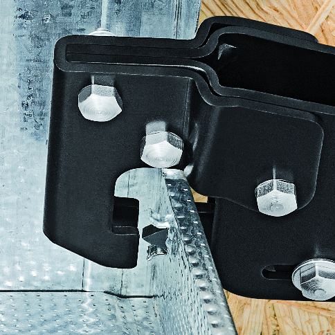 Щанца за ламарина, полирана, синьо-червена ръкохватка 340мм, Knipex