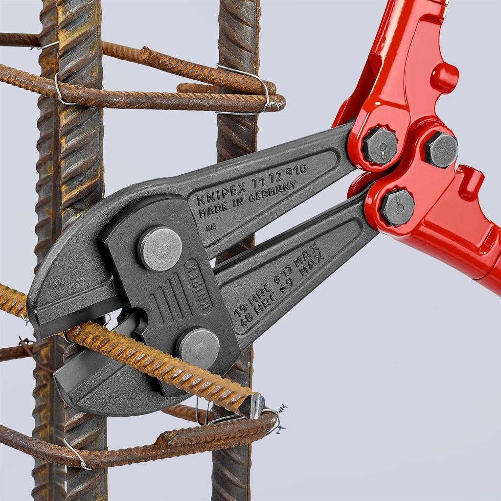 Ножици за рязане на арматура, синьо-червена ръкохватка 910мм, Knipex